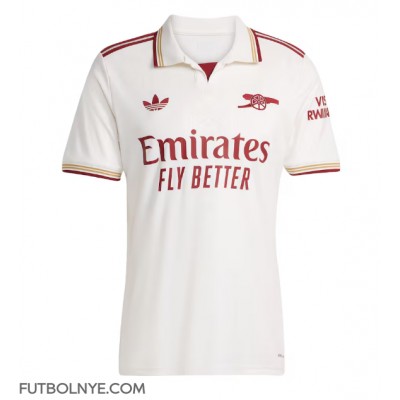 Camiseta Arsenal Cristhian Mosquera #3 Tercera Equipación 2025-26 manga corta Camiseta Arsenal Cristhian Mosquera #3 Tercera Equipación 2025-26 manga corta
